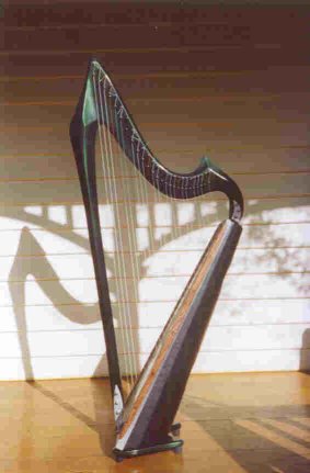 "Elf" 26-string harp