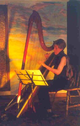 "Millennium" 36-string harp
